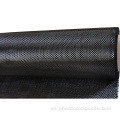Rollo de tela de fibra de carbono liso de 3k 240g